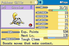 Pokemon Shuckle GBA ROM Hacks 