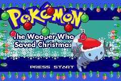 Pokemon The Wooper Who Saved Christmas GBA ROM Hacks 