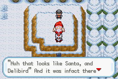 Pokemon The Wooper Who Saved Christmas GBA ROM Hacks 