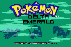 Pokemon Delta Emerald GBA ROM Hacks 