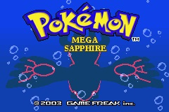 Pokemon Mega Sapphire GBA ROM Hacks 