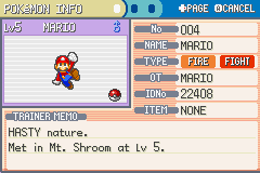 Pokemon Paper Mario Redux GBA ROM Hacks 