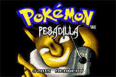 Pokemon Pesadilla GBA ROM Hacks 