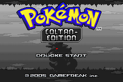 Pokemon Coltan Edition GBA ROM Hacks 