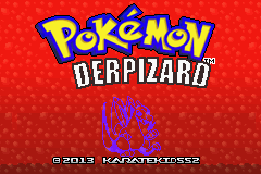 Pokemon Derpizard GBA ROM Hacks 