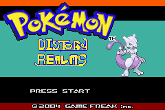 Pokemon Distorted Realms GBA ROM Hacks 