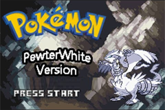 Pokemon Pewter White / Obsidian Black GBA ROM Hacks 