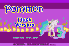 Ponymon Dusk/Dawn GBA ROM Hacks 