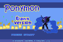 Ponymon Dusk/Dawn GBA ROM Hacks 