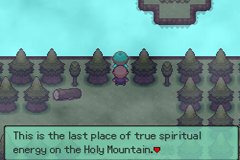 The Holy Mountain: A Pokemon Adventure RMXP Hacks 