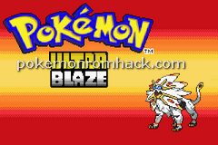 Pokemon Ultra Blaze GBA ROM Hacks 