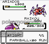 Pokemon Crystal Kaizo GBC ROM Hacks 