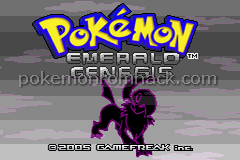 Pokemon Emerald Genesis GBA ROM Hacks 
