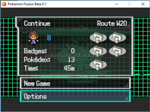 Pokemon Fission and Fusion Versions RMXP Hacks 