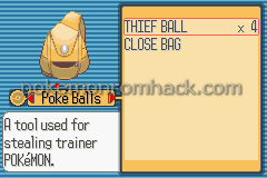 Pokemon Thief Ruby GBA ROM Hacks 