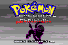 Pokemon Blazing Emerald Pokedex with Locations, Stats, Shinies and