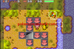 Pokemon Mystery Dungeon - Red Rescue Team Kaizo GBA ROM Hacks 