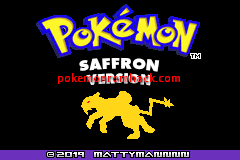 Pokemon Saffron GBA ROM Hacks 