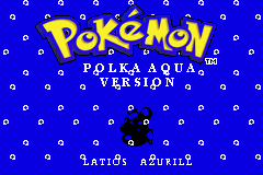 Pokemon Polka Aqua GBA ROM Hacks 