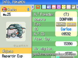 Pokemon Diamante: Desafio Sinnoh NDS ROM Hacks 