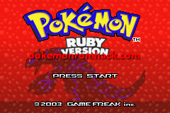 Pokemon Aqua Splash GBA ROM Hacks 