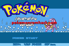 Pokemon Aquamarine Version GBA ROM Hacks 