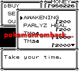 Shin Pokemon Blue GBC ROM Hacks 