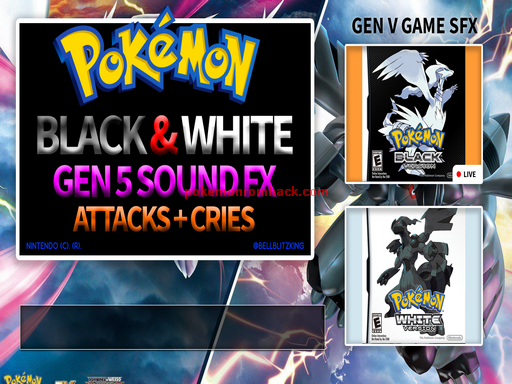 Pokemon Attack SFX Pack Gens 1 to 5 Updated PC Hacks 