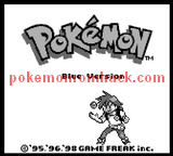 Pokemon Playable Blue GBC ROM Hacks 