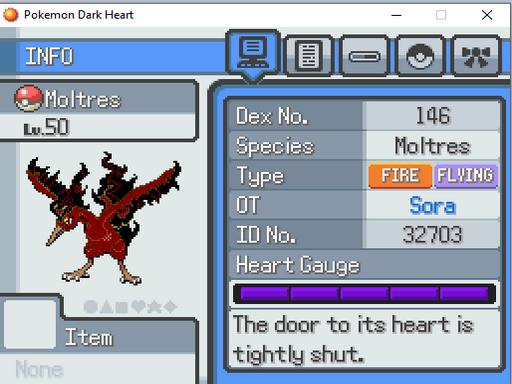 Pokemon Dark Heart RMXP Hacks 