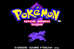 Pokemon Crystal Advance GBA ROM Hacks 