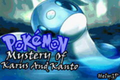 Pokemon Mystery Of Karus And Kanto GBA ROM Hacks 