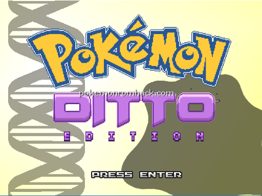 DITTO EDITION RMXP Hacks 