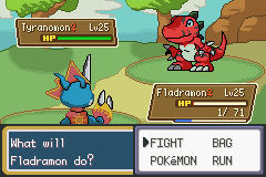 Digimon Alpha Version GBA ROM Hacks 