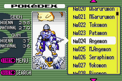 Digimon Emerald Project GBA ROM Hacks 