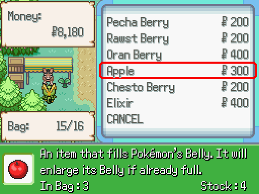 Kecleon's Dream Shop RMXP Hacks 