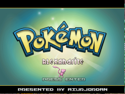 Pokemon Alexandrite RMXP Hacks 