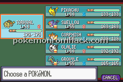 Pokemon Balanced Sapphire GBA ROM Hacks 