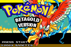Pokemon Beta Gold Version GBA ROM Hacks 