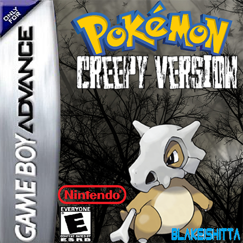 pokemon creepy black gba