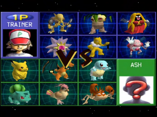 Pokemon Cross Stadium N64 ROM Hacks 