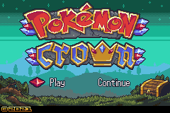 Pokemon Crown GBA ROM Hacks 