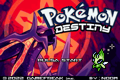 Pokemon Destiny GBA ROM Hacks 