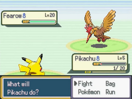 Pokemon Electric Pikachu RMXP Hacks 