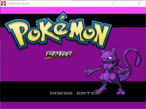 Pokemon Ends RMXP Hacks 