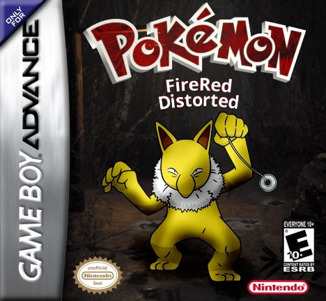 Pokemon FireRed Distorted GBA ROM Hacks 