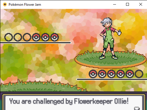 Pokemon Flower Jam RMXP Hacks 