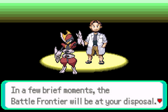 Pokemon Frontier Adventure GBA ROM Hacks 