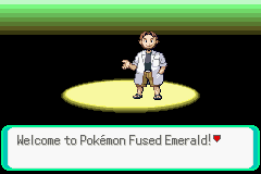 Pokemon Fused Emerald GBA ROM Hacks 