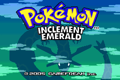 Pokemon Inclement Emerald GBA ROM Hacks 